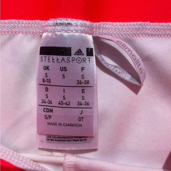 Stella McCarthy & Adidas Highrise Floral Print 3/4 Leggings - Picture 4 of 4